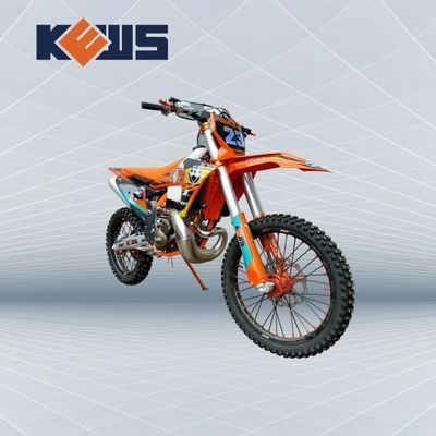 KEWS MT250cc الإطار البرتقالي التبريد المائي دراجة نارية خارج الطريق 2 ضربة مع حافة EXCEL