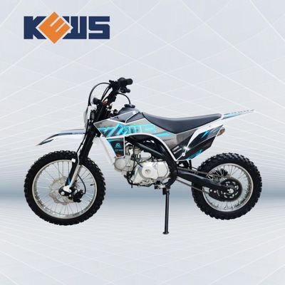 KEWS Iron Rim 125CC Pitbike دورات نارية 4 سكتات Enduro الدراجات النارية الخلفية التعليق للمراهقين